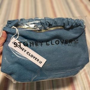 Stoney Clover Lane Nylon Scrunch Handle Bag (denim)